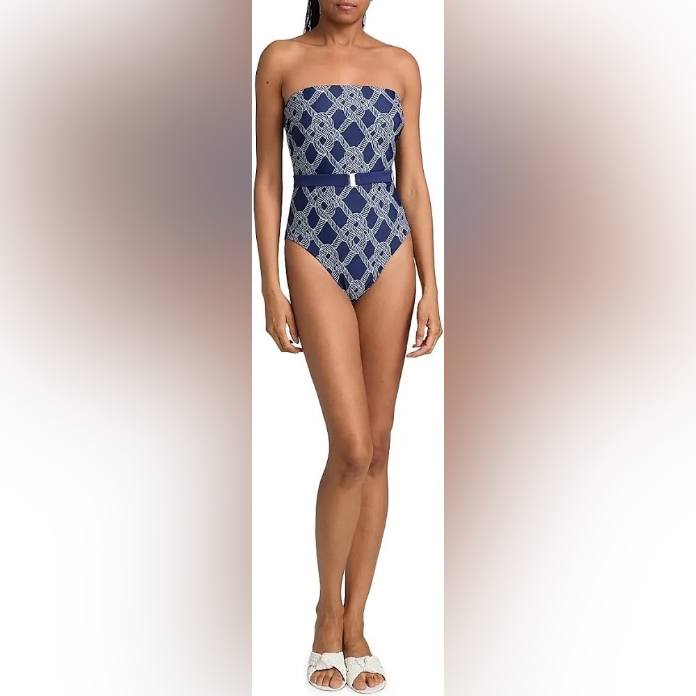 MILLY ROPE PRINT ONE PIECE SWIMSUIT